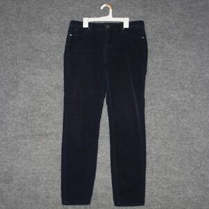 Buffalo David Bitton Women Pants 6/28 Navy Blue Skinny Fit Stretch Corduroy